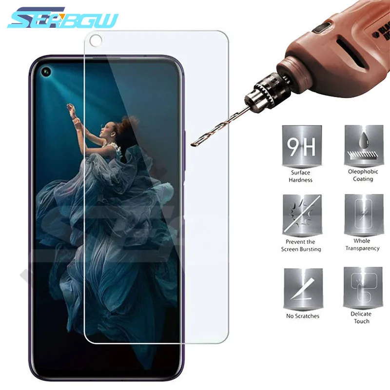 9H защитное стекло на huawei Honor 20 10 9 8 Lite Защитная пленка для экрана для Honor 8X V10 V20 V9 Play закаленное стекло