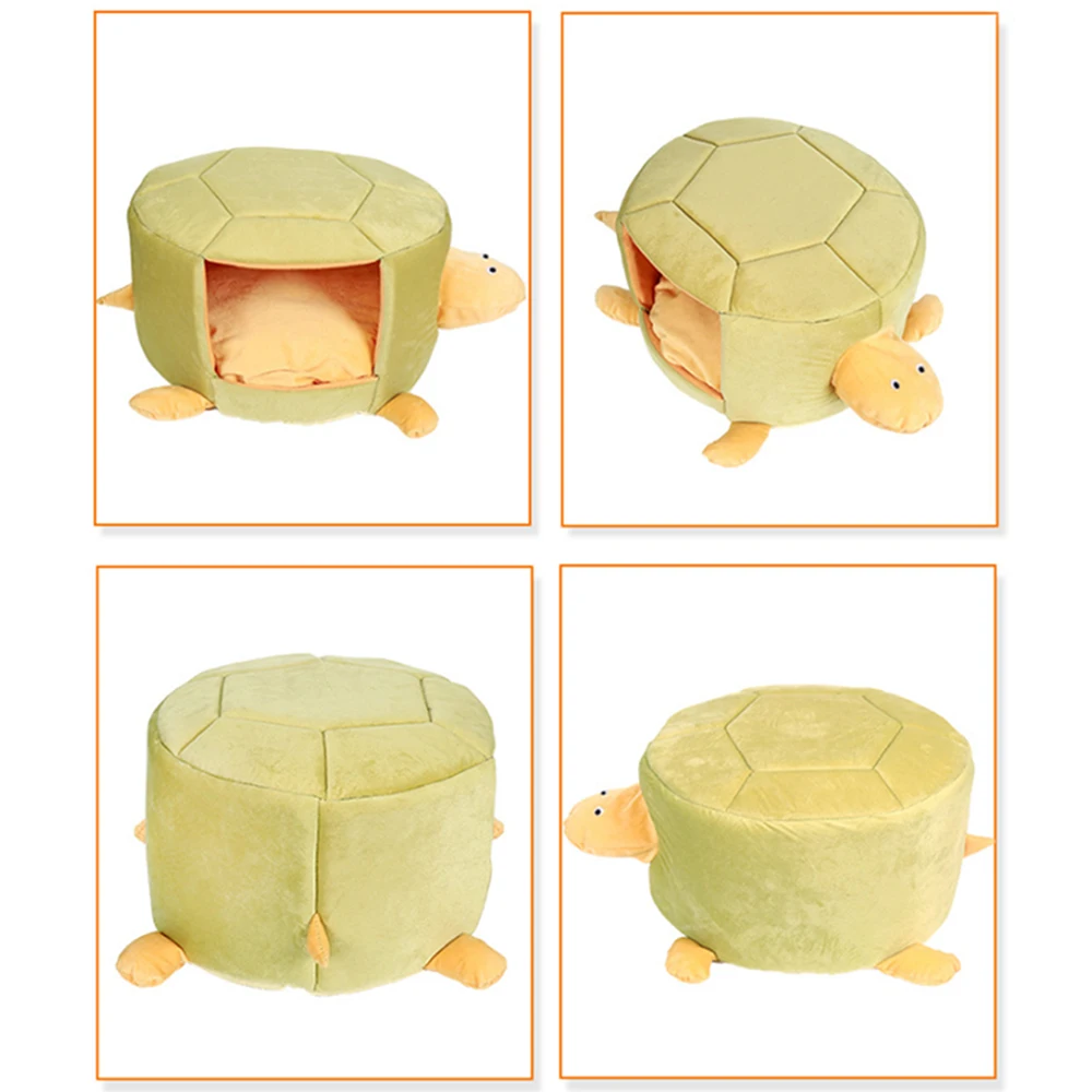 Моющаяся кровать для собак зимние теплые коврики круглые подушечки щенков