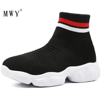 mwy kids sneakers children shoes breathable high top socks casual shoes boys girls shoes chaussure enfant fille walking footwear