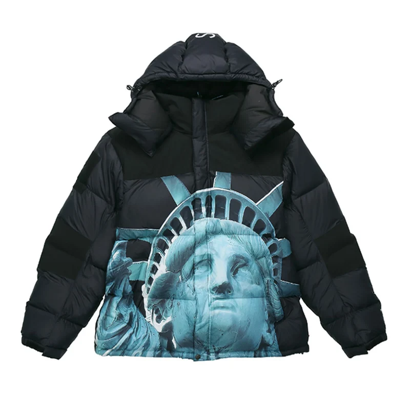 2021 New Men Winter Parkas Large Size Thick Warm Jackets Coat Brand Clothing Hip Hop Outwear | Мужская одежда