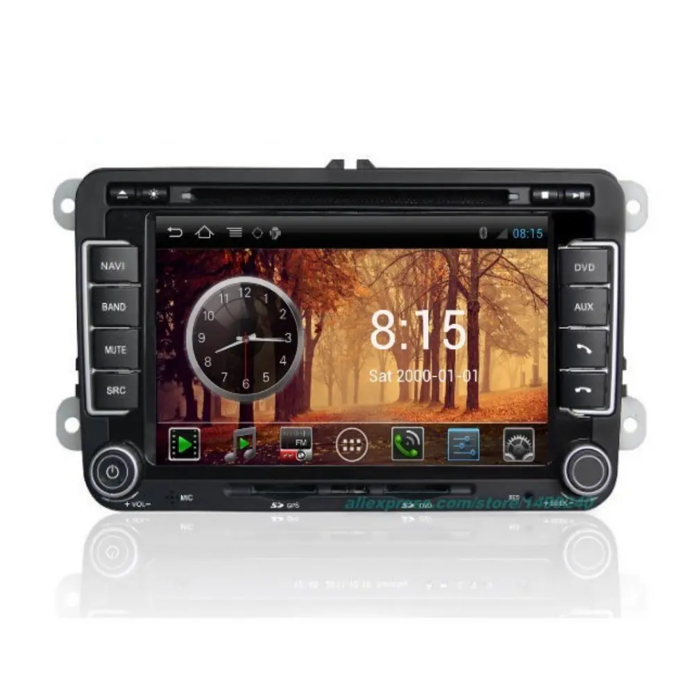Для VolksWagen VW GLI 2005-2010 автомобильный Android GPS-навигатор Радио ТВ DVD плеер Аудио Видео