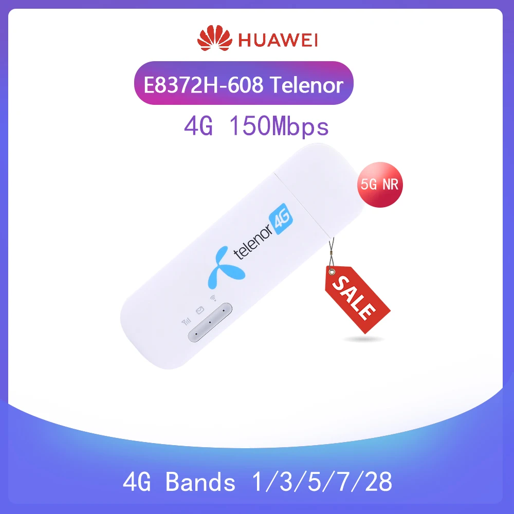 

Разблокированный Huawei E8372h-608 Wingle LTE, Универсальный 4G USB-модем, поддержка 10 пользователей WIFI