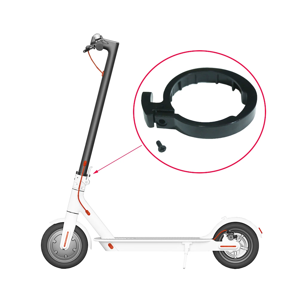 Передний стержень трубы скутера складной пакет страховочное кольцо с застежкой