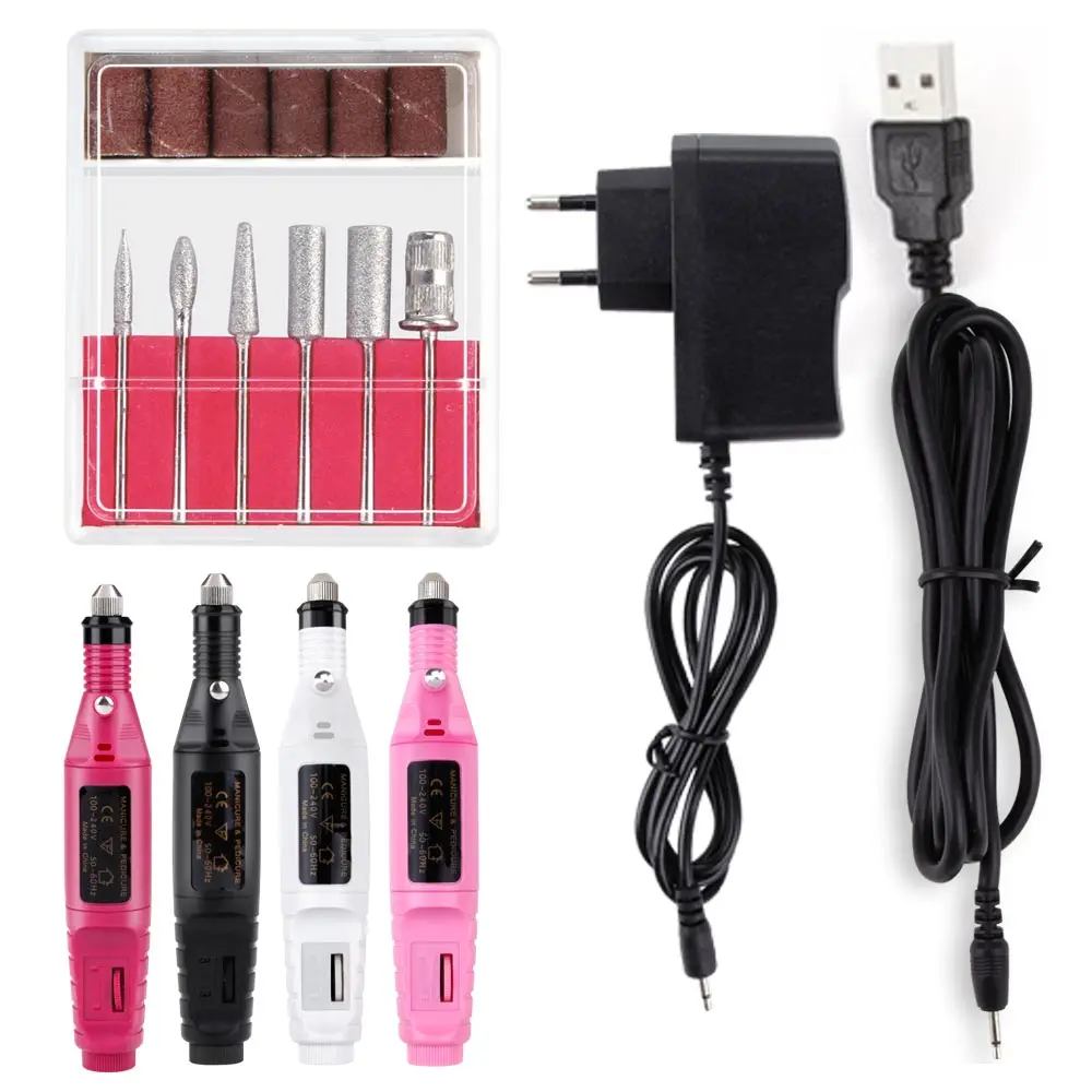 Профессиональные фрезы для ногтей пилка полирования Шлифовальная Пилка