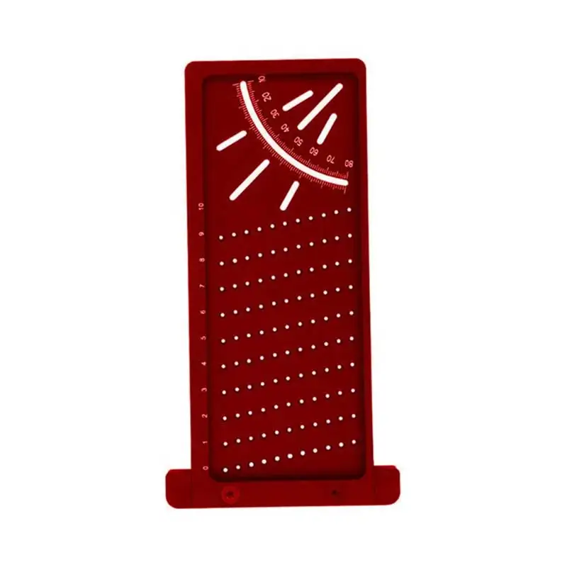 Деревообрабатывающий скребок 172 мм Т-образная линейка с отверстием для