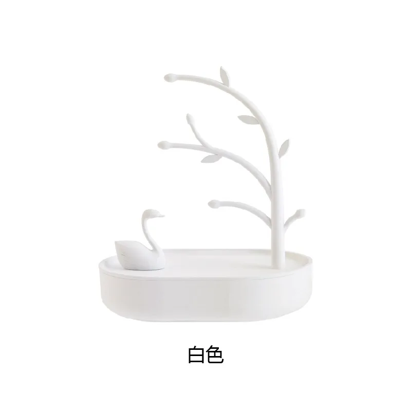 Шкатулка для хранения ювелирных изделий розовое сердце девочек лебедь озеро