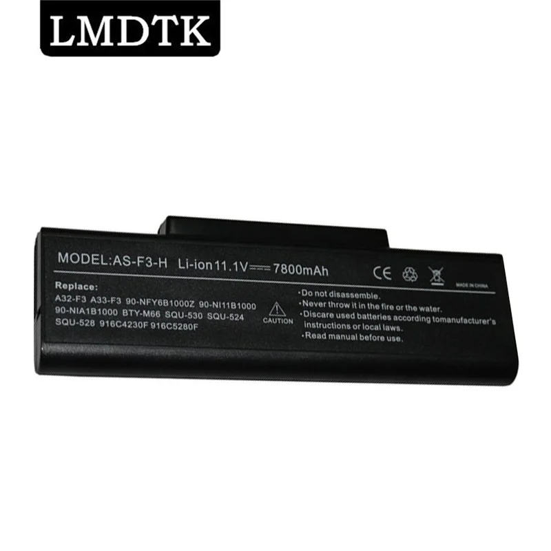 

LMDTK New Laptop Battery For Asus A9 F2 F3 M50 M51 Z53 Z94 S62 Series A32-F3 A32-F2 A32-Z94 A32-Z96 9 CELLS