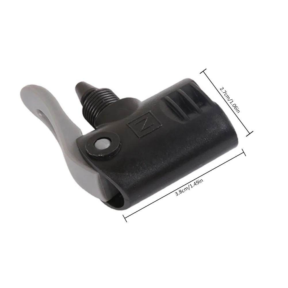 

2 Pieces Bicycle Pump Nozzle Hose Adapter Double Head Pumping Parts America And French Accessories Valve Converter Bicycle