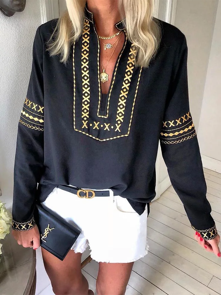 Осень 2020 женская элегантная повседневная рубашка женские стильные свободные