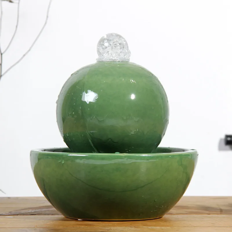 Керамическая водная емкость для аквариума настольный водный пейзаж офиса