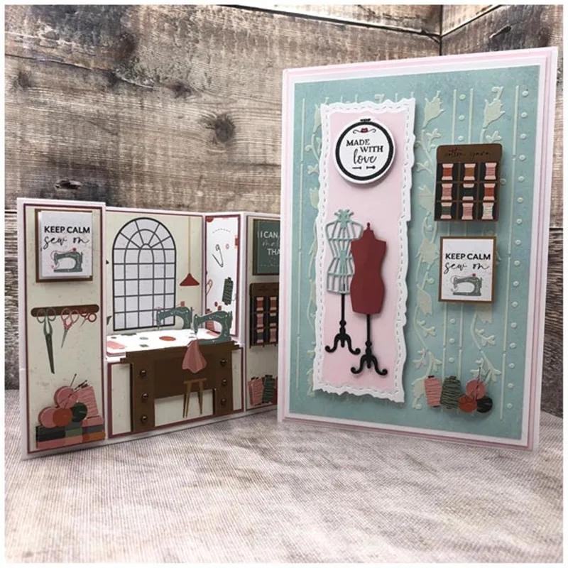 Новинка 2021 г. металлические Вырубные штампы и Скрапбукинг для изготовления