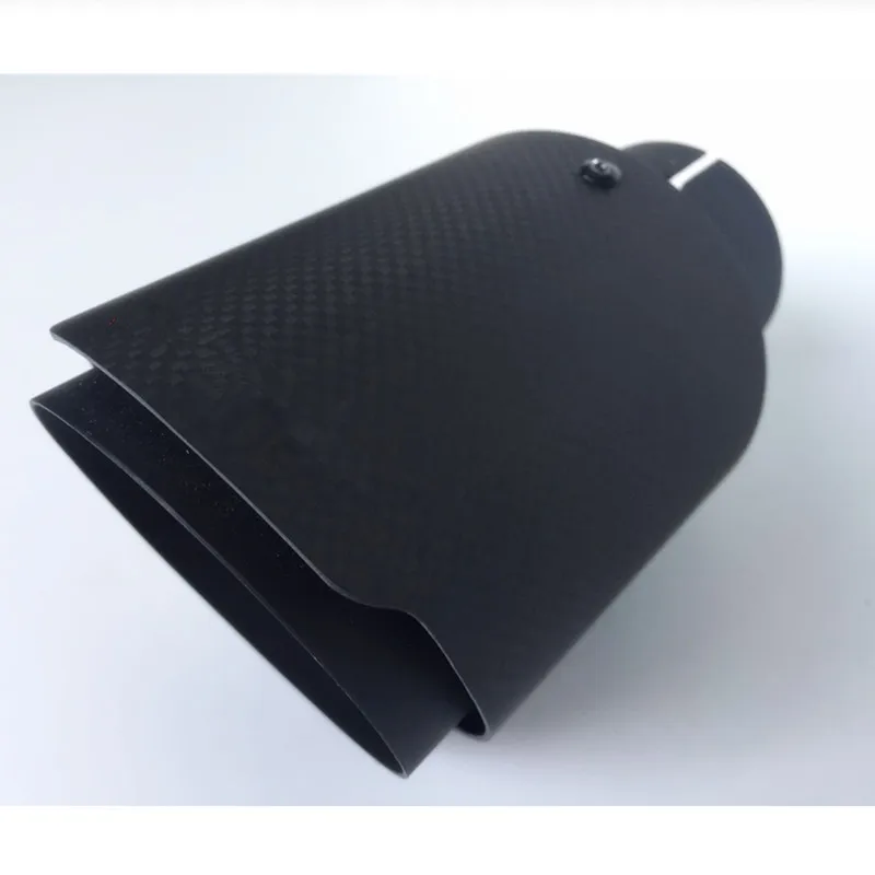 1 шт. универсальный глушитель для выхлопных газов из углеродного