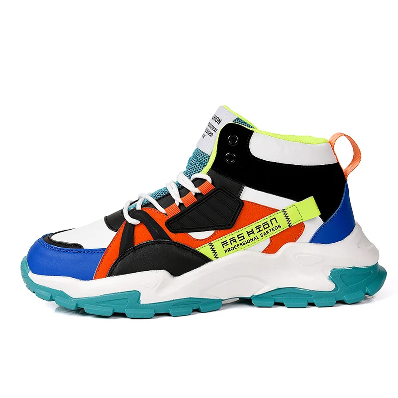 

Men’s Casual Outdoor Breathable Sneakers Men High Quality Stitching Pattern Cultural Walking Shoes Running Shoes Chaussure Homme