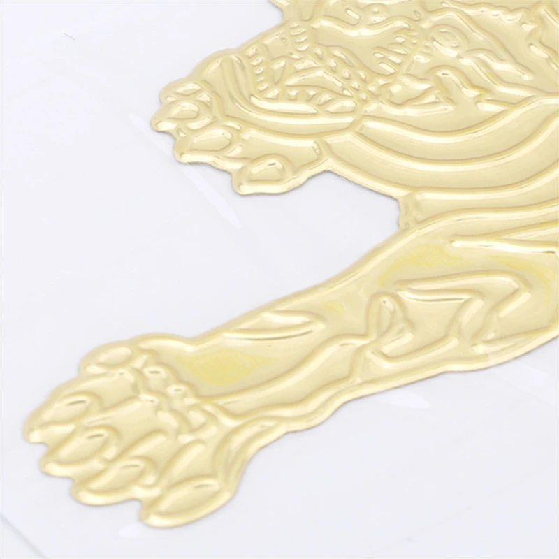 

Car Sticker Powerful Tiger Animal 3D Soft Glue Emblem Badge Sticker Car Styling Sticker Decal Waterproof Car Accessories
