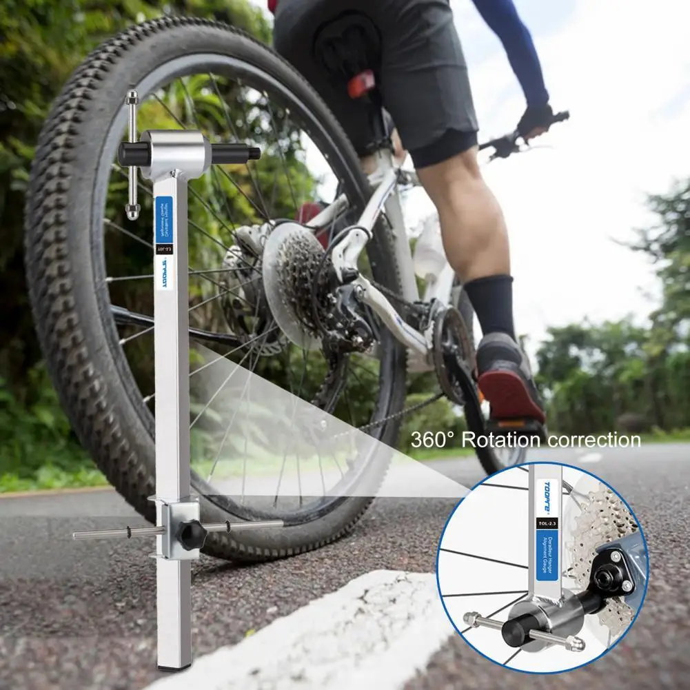 

Practical Derailleur Alignment Gauge Wear-resistant Stainless Steel Hanger Alignment Gauge Bicycles Alignment Gauge