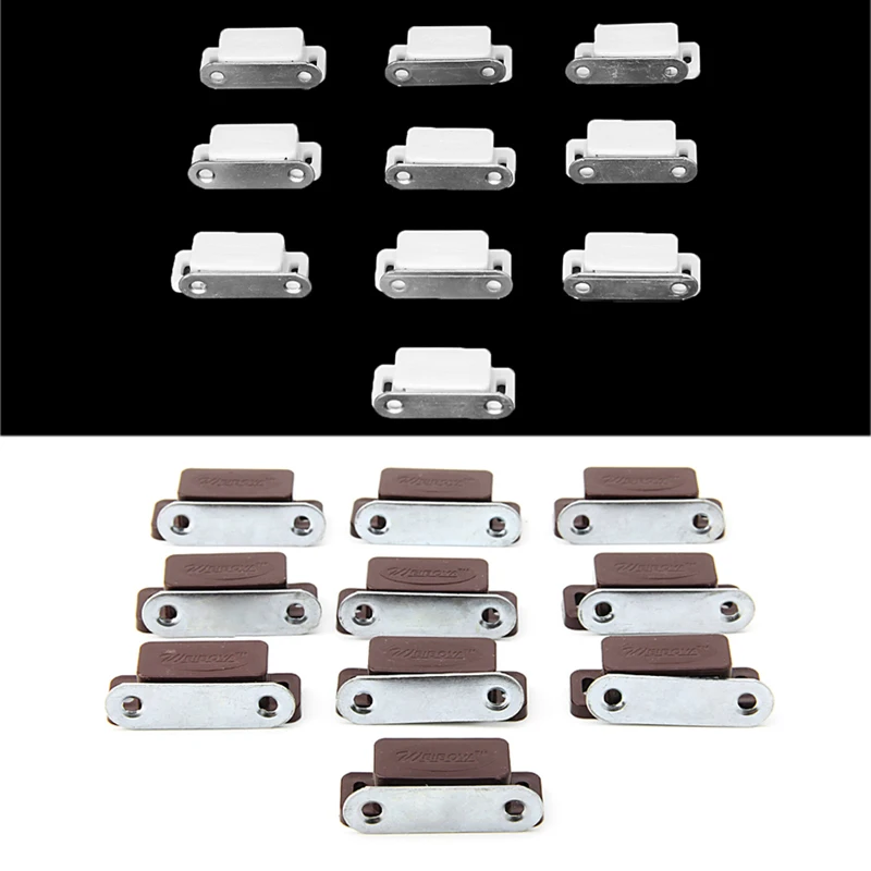 

10Pcs Small Magnetic Door Catches Cupboard Wardrobe Cabinet Latch Catch