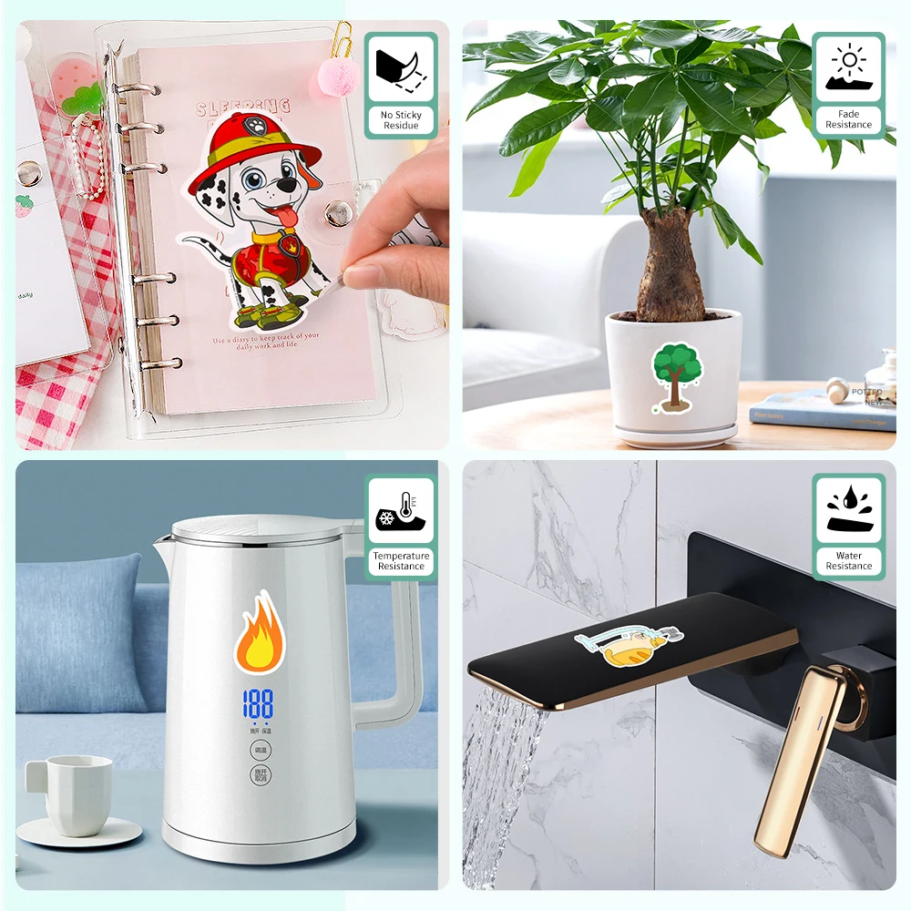 Виниловая наклейка для печати бумага формата А4 10 листов Глянцевая Самоклеящаяся