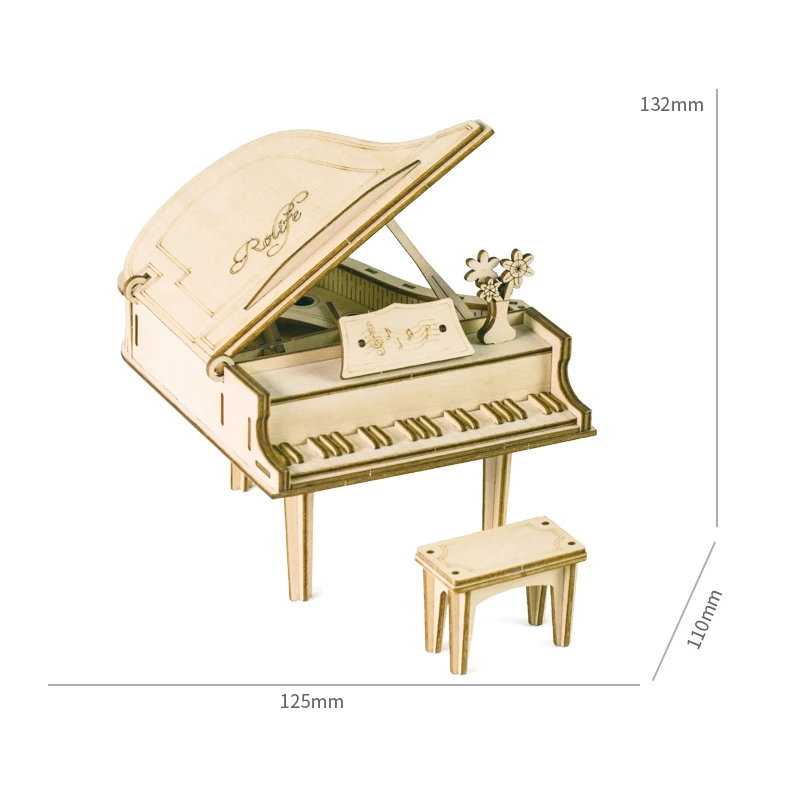 

Newly Children Kids 3D Puzzle Toy Model DIY Intellectual Educational Learning Gift for Home