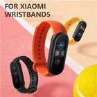 Ремешок нетоксичный для наручных смарт-часов Xiaomi Mi Band 5, сменный Браслет для Xiaomi Mi Band 5 Mi Band, умные аксессуары