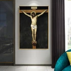 Известный холсте Иисуса распяли настенные картины Christian Wall Art Печать на холсте Иисус настенные картины для Гостиная