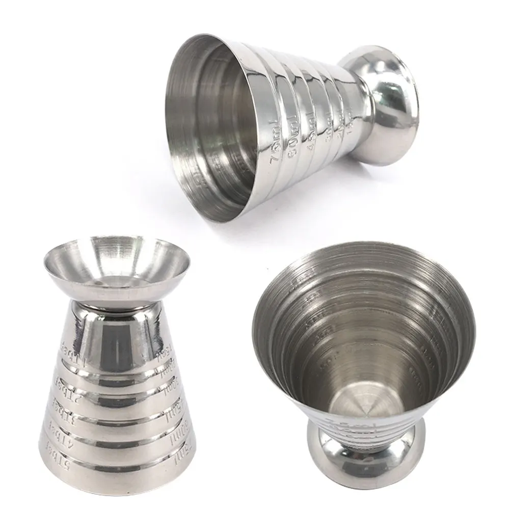 75 мл мерный стакан унция Jigger Бар коктейль напиток миксер ликер Mojito кофе кружка из