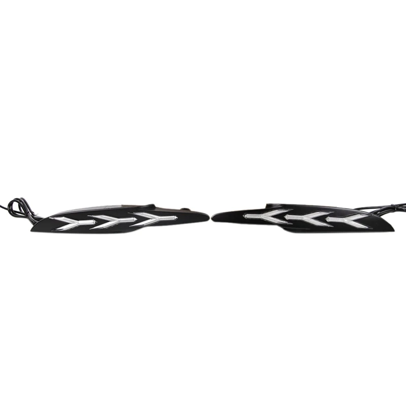 

2Pcs for 2016-2017 Mazda 3 Aesaila with Yellow Light Dual Color Daytime Running Lights