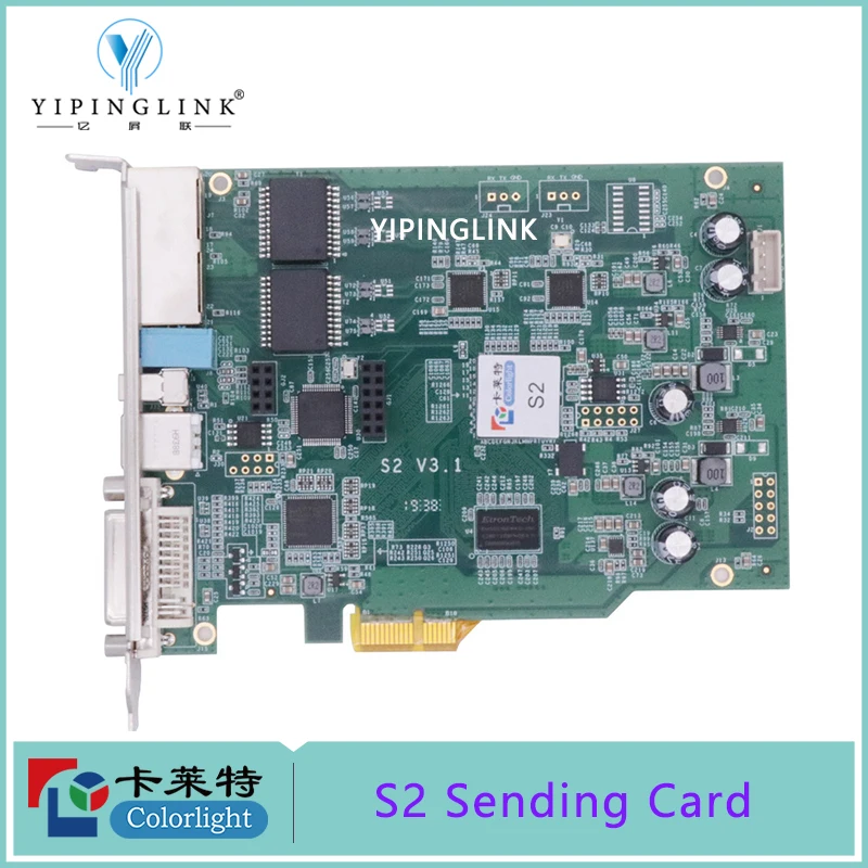Colorlight sending card S2 sender work with 5A-75B 5A-75E for full color LED display video wall spairparts colorlight controller