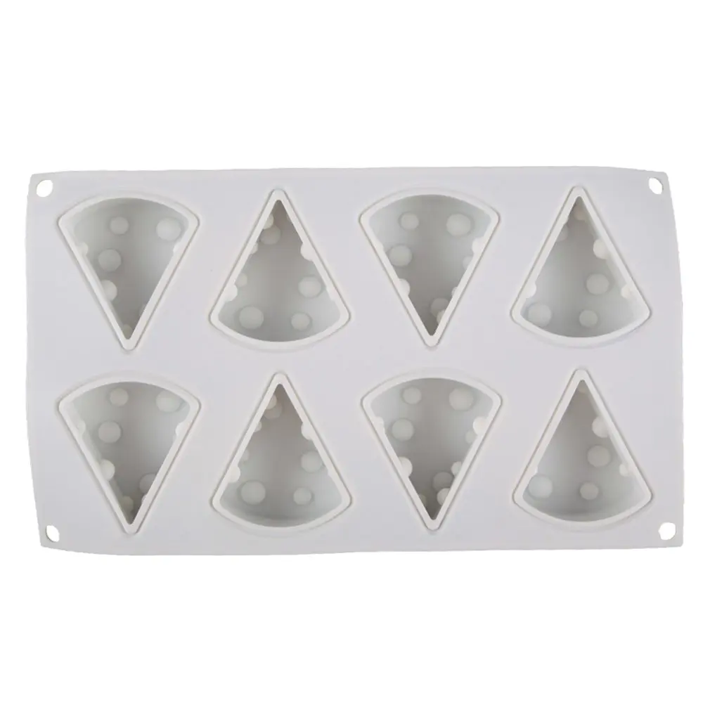 

8 Grid Cheese Mold Silicone Cake Mold For Cake Decorating DIY Baking Tools French Dessert Mousse Molds Kitchen Accessories