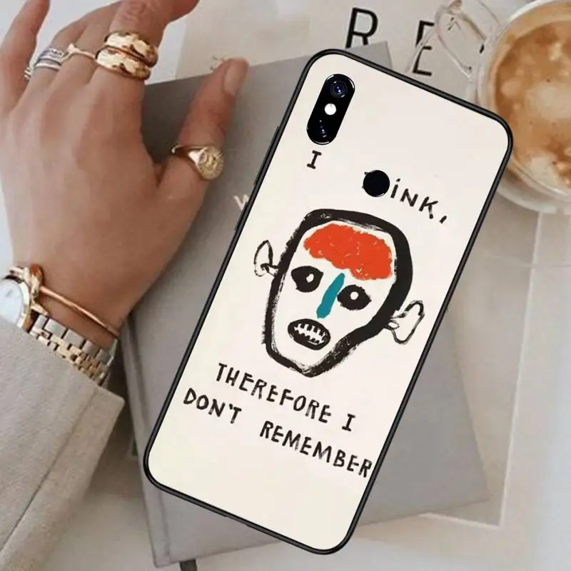 

Jean Michel Basquiat Phone Case For Xiaomi Redmi 7 8 9t a3Pro 9se k20 mi8 max3 lite 9 note 9s 10 pro