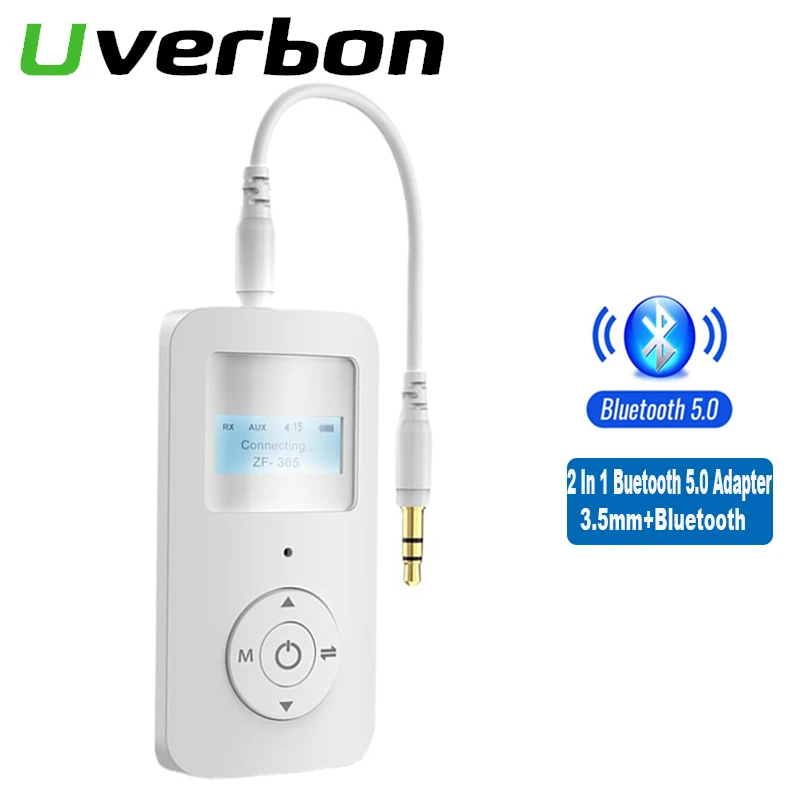 

Wireless Bluetooth Transmitter Receiver Aux Adapter Stereo 3.5mm Jack Bluetooth 5.0 Dongle Adapter Wireless Adapter For TV Car