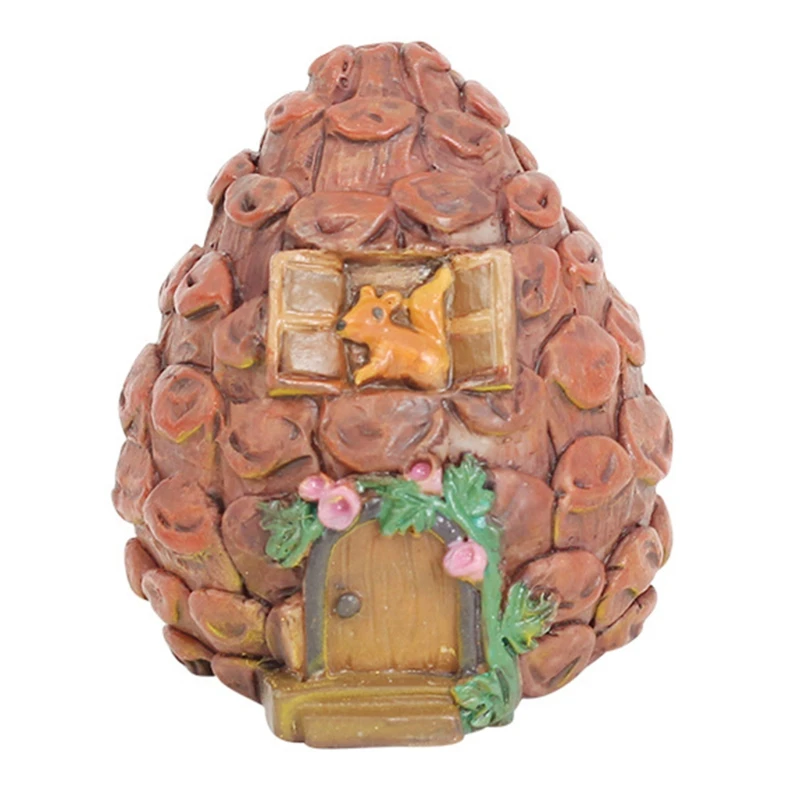 Сказочный Сад искусственные изделия из смолы украшения для дома мультяшный гриб