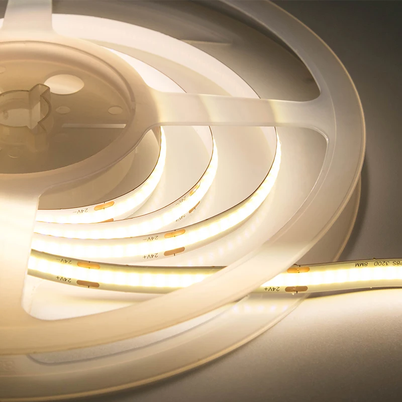 FCOB Led Lights for Bedroo 480leds/M DC24V Flexible Light Strip Warm White Cool Strips | Лампы и освещение