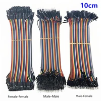 40 120pcs dupont line 10cm 40pin male to male male to female and female to female jumper wire dupont cable for diy kit