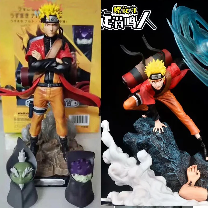 

Экшн-фигурка узумаки Shippuden с режимом шалфея, Коллекционная модель, игрушки, подарок, большой размер