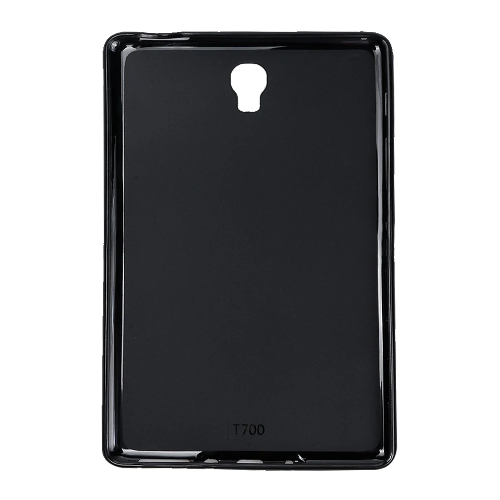 

QIJUN Tab S 8.4 Silicone Smart Tablet Back Cover For Samsung Galaxy Tab S 8.4 SM-T700 T705 T705C Shockproof Bumper Case