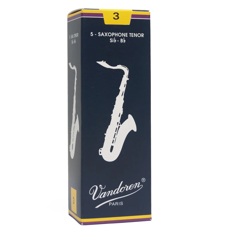 Tenor sax reeds Франция Vandoren классическая синяя коробка Bb Tenor saxphone reeds