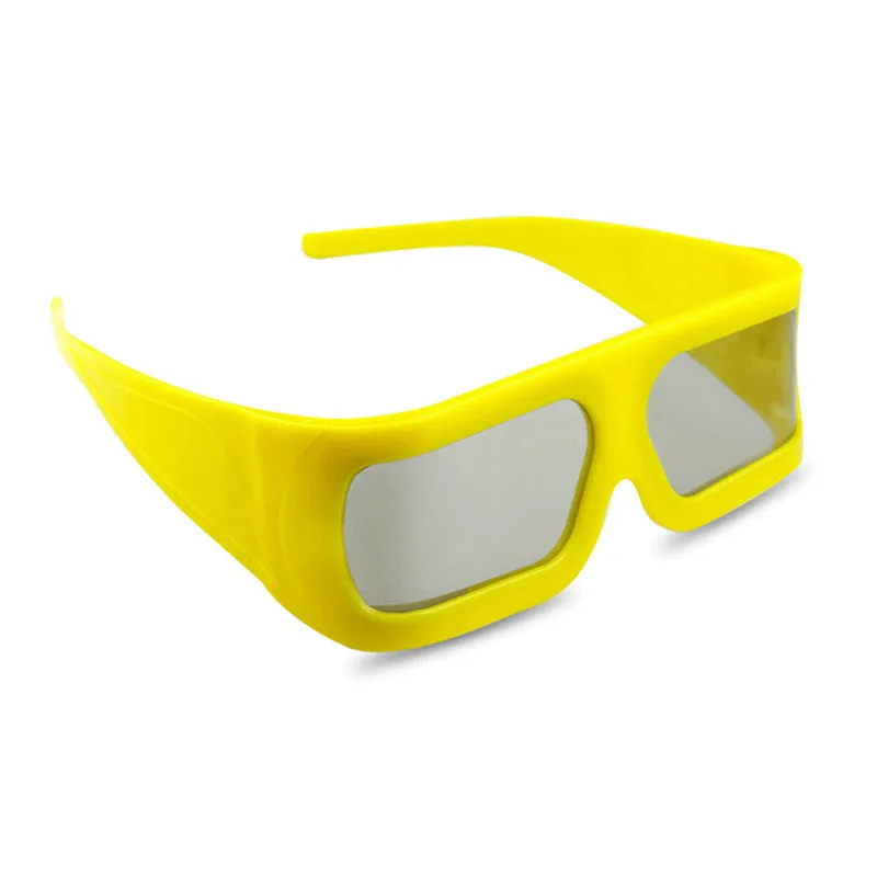 Красные и синие 3d-очки ретро старые очки в плоской оправе для фильмов игр DVD видео