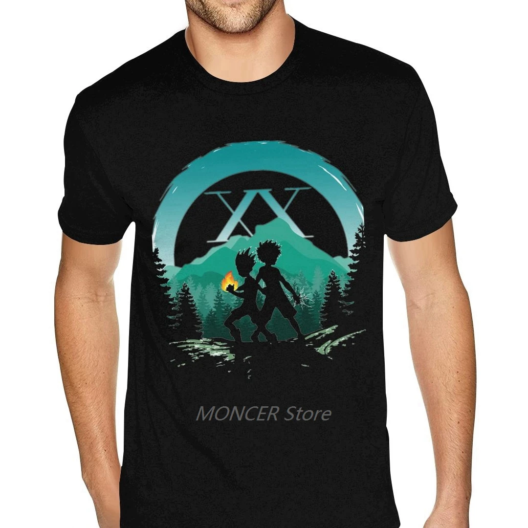 

Hunter X Hunter Gonxkillua Tee Shirts Boys Oversized -Shirt Men Short Sleeve Discount Branded Apparel