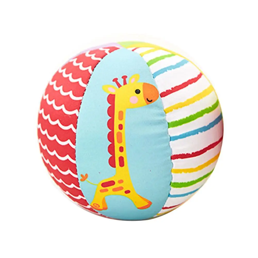 

Baby Hand Ball Toy Rattle Ball Fabric Suede Material Soft Ringtone High Child Hand Strength And Flexibility Indoor Use