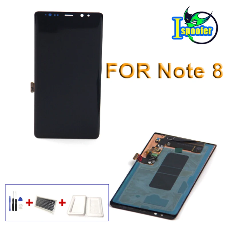 Для SAMSUNG GALAXY Note 8 Note8 дисплей сенсорный экран дигитайзер сборка для N950 LCD |