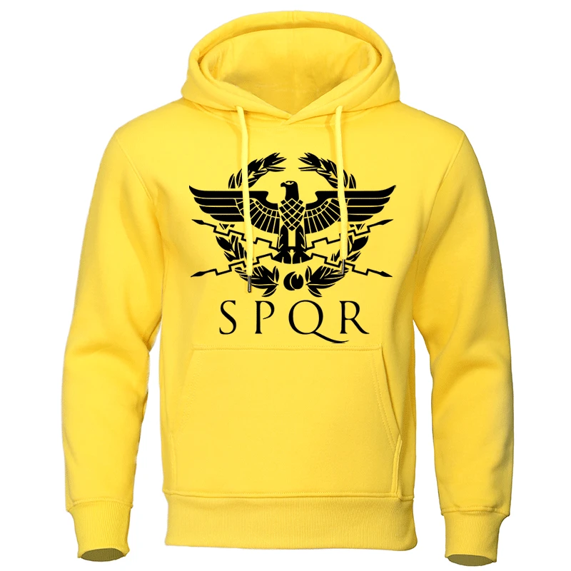 Spqr Римский спортивный костюм-Гладиатор Императорский осенний мужской модный худи Повседневный стиль толстовки Harajuku пуловер уличная орла Топы