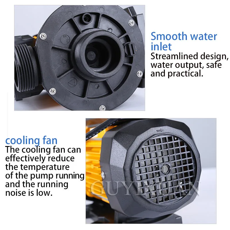 Водяной насос типа TDA для морской воды рыбы пластиковый устойчивый к коррозии
