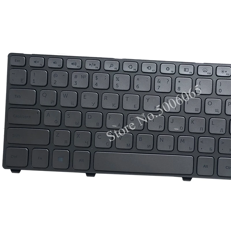 Новинка для Dell Inspiron 17 7000 7737 Клавиатура ноутбука с подсветкой серебристый