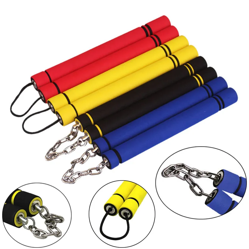 Губка нунчакуса Брюса Ли нунчаку для боевых искусств из пены безопасного фитнеса