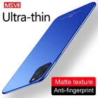 Для iPhone 11 Pro Max чехол MSVII тонкий матовый чехол для Apple iPhone X XR XS Max Жесткий ПК чехол для iPhone 12 Mini Pro Max чехлы