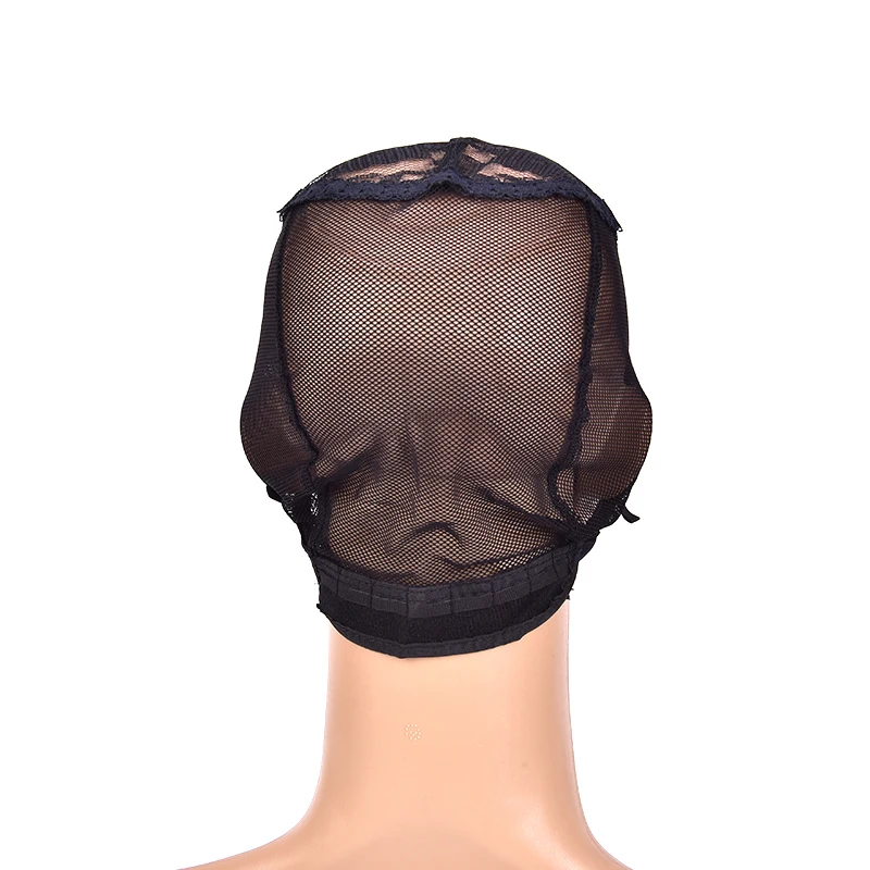 Женский кружевной черный парик шапка сеточка для изготовления париков