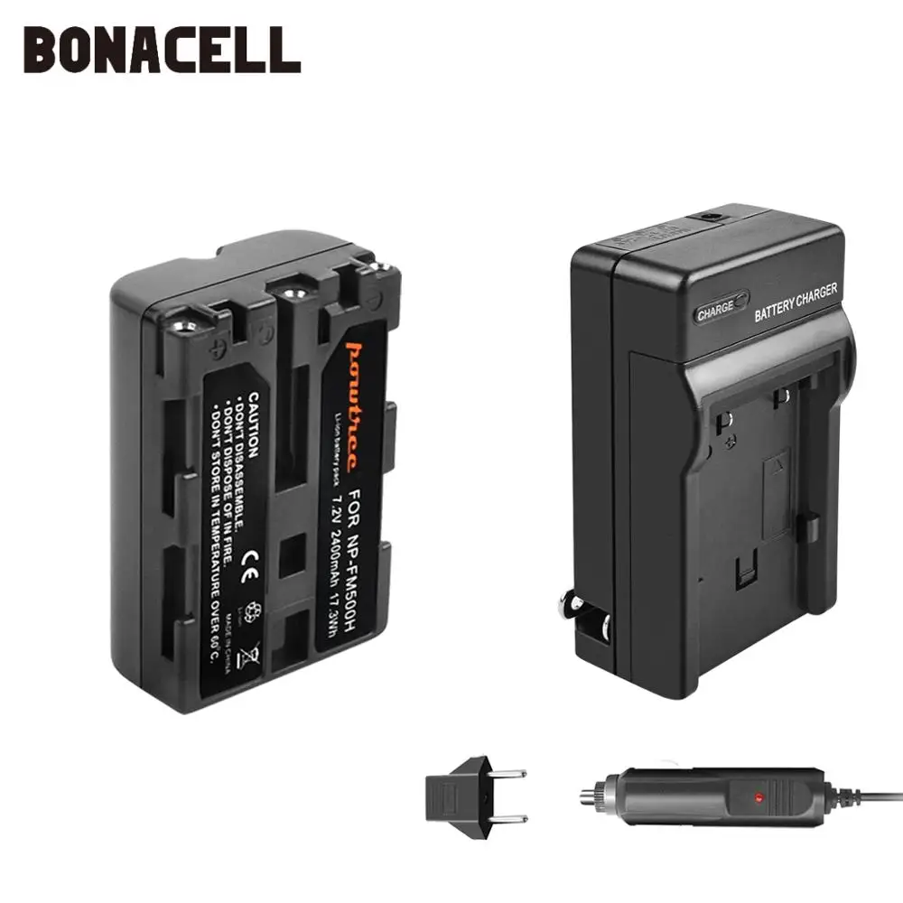 Батарейка и зарядное устройство Bonacell для камеры Sony A57 A58 A65 A77 A99 A550 A560 A580 2400