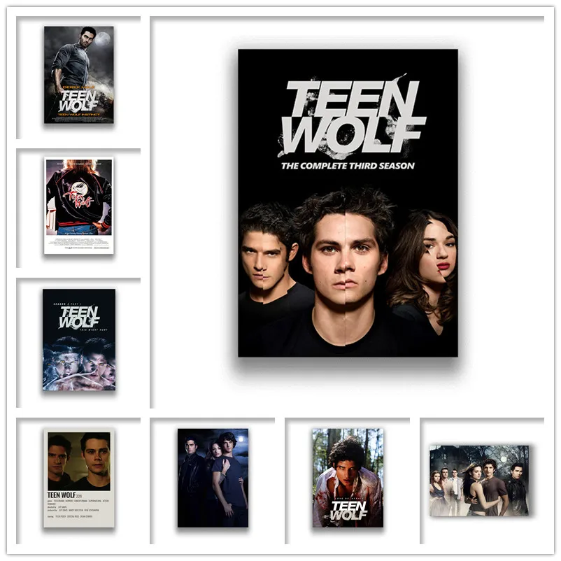 Teen Wolf White Coated Paper Prints High Definition Clear Image Livingroom Bedroom Bar Decoration Home Art Brand |