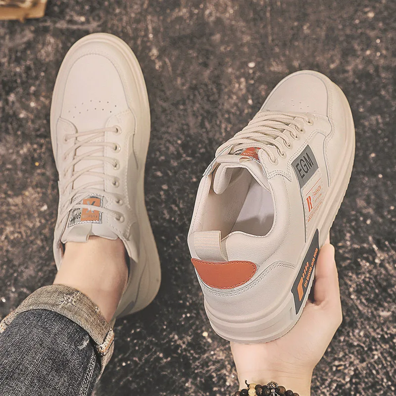 

Mens Shoes Casual Hard-Wearing Casual Sneakers Youth Trend Outdoor Casual Shoes Breathable Leisure Trendy All-match Cool
