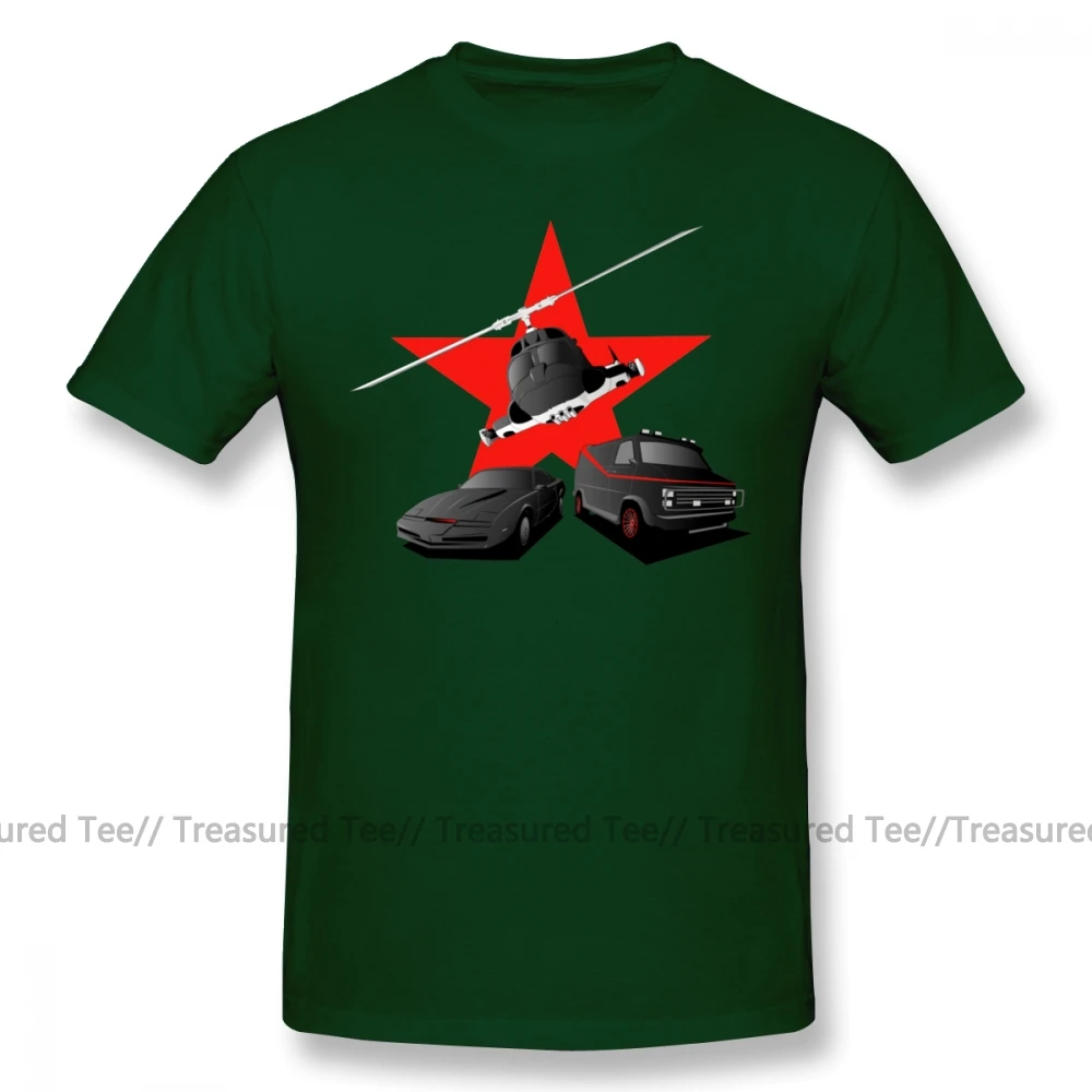 Dark Green Airwolf футболка 80 S футболка с именами героев игры Мужская хлопковая футболка Милая с коротким рукавом графическая Мужская Повседневная Базовая футболка размера плюс 4XL - Цвет: Dark Green